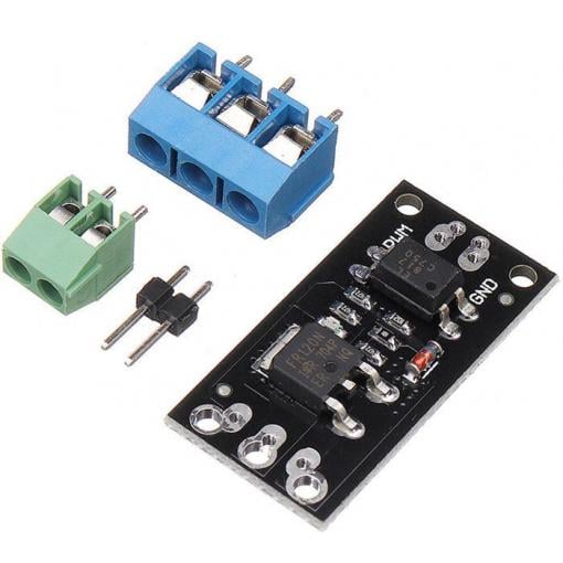 Výkonový spínač MOSFET PWM modul FR120N, 100 V / 5 A