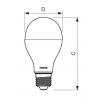 LED žárovka Philips, E27, 15,5W, A67, 4000K   P662189