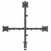 SpeaKa Professional rameno na monitory SP-MM-231 3 Displej: (s) 43,2 cm (17) - 81,3 cm (32) černá nastavitelná výška, naklápěcí, otočný, nakláněcí