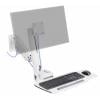 SpeaKa Professional držák na zeď pro monitor SP-MM-951 1 Displej: (s) 43,2 cm (17) - 124,5 cm (49) černá nastavitelná výška, nakláněcí, naklápěcí