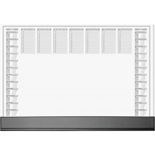 Sigel H6365 psací podložka týdenní plán bílá, černá (š x v) 59.5 cm x 41 cm