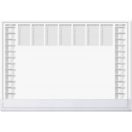 Sigel H6366 psací podložka týdenní plán bílá (š x v) 59.5 cm x 41 cm