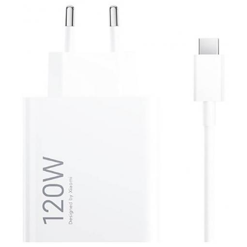 Xiaomi Hypercharge Combo Type A USB nabíječka, auto-detect, USB-A konektor, 120 W, Quick Charge, bílá