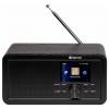 Denver DIR-200 111111000660 internetové stolní rádio, DAB+, FM, internetové, internet, FM, Bluetooth, DAB+, Wi-Fi, funkce alarmu, černá