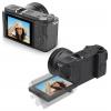 Easypix VX6430 digitální fotoaparát 64 Megapixel Zoom (optický): 10 x černá 4K video