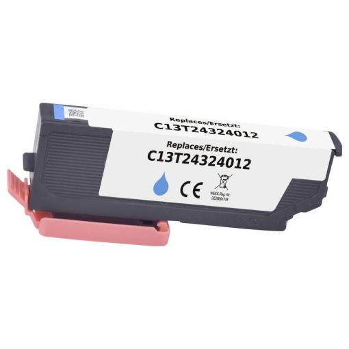 Renkforce Ink náhradní Epson T2432XL 24XL, C13T24324012 kompatibilní azurová RF-ET2432XLC RF-6728556
