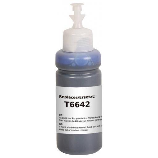 Renkforce Ink refill náhradní Epson T6642 kompatibilní azurová 100 ml RF-EINKT6642C RF-6728548