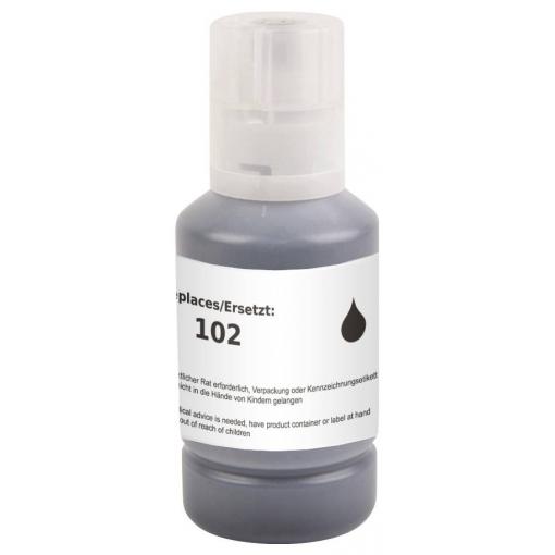 Renkforce Ink refill náhradní Epson Epson 102 kompatibilní černá 127 ml RF-EINK102BK RF-6728542