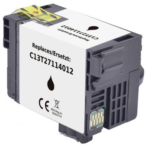 Renkforce Ink náhradní Epson T2711 27XL, C13T27114012 kompatibilní černá RF-ET2711XLBK RF-6733166
