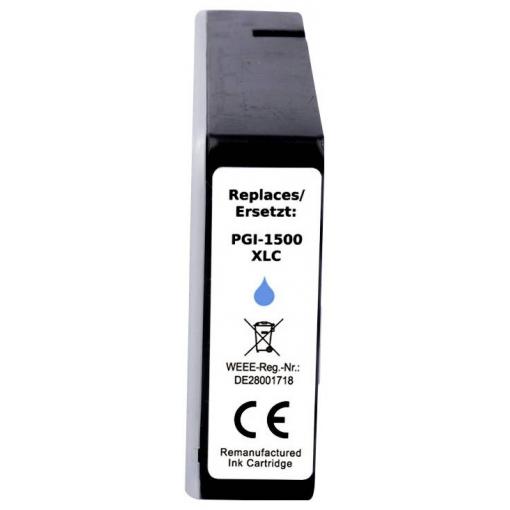 Renkforce Ink náhradní Canon PGI-1500C XL kompatibilní azurová RF-CPGI1500XLC RF-6736468