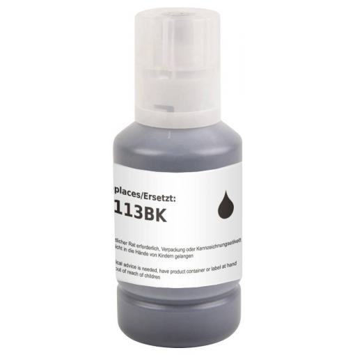 Renkforce Ink refill náhradní Epson 113 kompatibilní černá 140 ml RF-EINK113BK RF-6736458