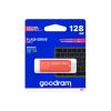 Flash disk GOODRAM USB 3.0 128GB bílo-oranžový