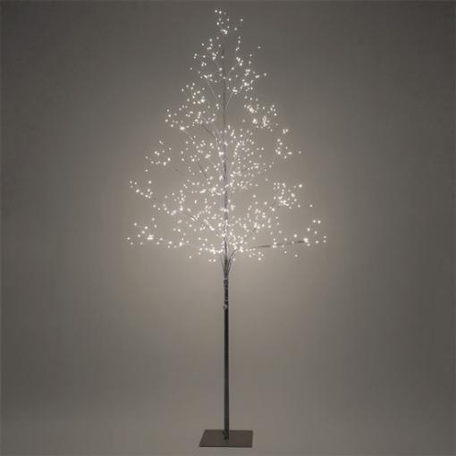 Solight LED venkovní stromek, 150cm, 360 LED, teplé bílé světlo, hnědá barva - 1V234