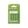 Nabíječka baterií GP Eco E411 + 4xAA ReCyko 2000