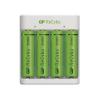 Nabíječka baterií GP Eco E411 + 4xAA ReCyko 2000