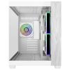 Cooler Master Elite 481 mini tower PC skříň bílá 3 předinstalované LED ventilátory, boční okno