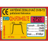 IVO zesilovač DVB-T2 26dB s potlačením O2+UFON+5G LTE  ZP27-X