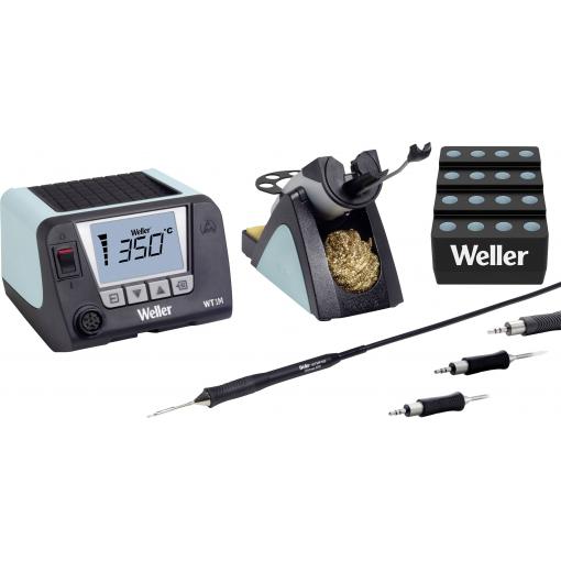 Weller WT1010M mit WMTP MS+RTM 006 S MS+RTM 022 S MS+RTM 020 G MS+T0053450299 Pájecí souprava, digitální, 40 W, 50 - 550 °C, vč. pájecí hrot, vč. odkládací