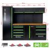 KS Tools 512.5500 Systém dílenských skříní