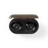 Nedis HPBT1050BK Bluetooth bezdrátová sluchátka do uší, 4hod. výdrž, černá