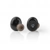 Nedis HPBT1050BK Bluetooth bezdrátová sluchátka do uší, 4hod. výdrž, černá