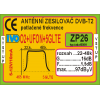 IVO zesilovač DVB-T2 16dB s potlačením 5G LTE+O2+UFON  IZP26-X