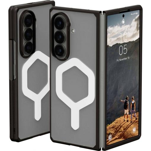 Urban Armor Gear Mouve Case Samsung Galaxy Z Fold7 transparentní, černá s magnetickým modulem 214505114343