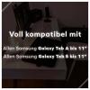 honju DarkRoom brašna na tablet Samsung Samsung Galaxy Tab A 10.1 (2016 & 2019), Tab A 10.5 (2018), Tab A7 10,4 (2020), Tab A8 10,5 (2022), Tab A9+ (2023), Tab