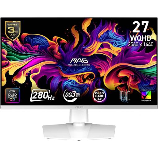 MSI MAG 272QPWDE herní monitor 67.3 cm (26.5 palec)2560 x 1440 Pixel, 16:9, 0.03 ms, OLED