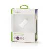 USB nabíjecí autoadaptér, USB nabíjecí 2400mA max., DC 12/24V, bílý   CCHAU240AWT