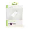 USB nabíjecí autoadaptér, USB nabíjecí 2400mA max., DC 12/24V, bílý   CCHAU240AWT