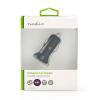 USB výkonný nabíjecí autoadaptér, USB nabíjecí 2x2400mA, DC 12/24V, černý   CCHAU480ABK