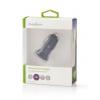 USB výkonný nabíjecí autoadaptér, USB nabíjecí 2x2400mA, DC 12/24V, černý   CCHAU480ABK