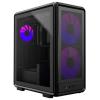 Cooler Master MasterFrame 500 Mesh Bl midi tower PC skříň černá 3 předinstalované ventilátory, boční okno, prachový filtr
