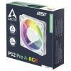 Arctic P12 Pro A-RGB PC větrák s krytem bílá (š x v x h) 120 x 25 x 120 mm včetně LED osvětlení