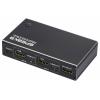 SpeaKa Professional HDMI 2.1 Slim KVM 2X1 USB3.0 +IR, Black HDMI přepínač HDMI 3840 x 2160 Pixel