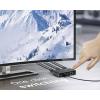 SpeaKa Professional HDMI 2.1 Slim KVM 2X1 USB3.0 +IR, Black HDMI přepínač HDMI 3840 x 2160 Pixel