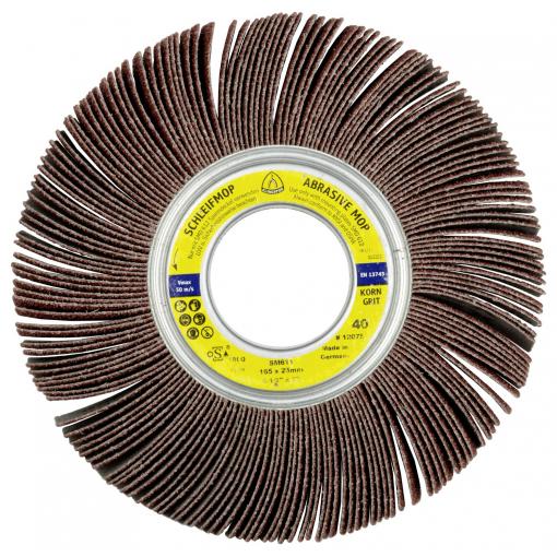 Klingspor 12000 SM 611 brusná kola LS 309 X, 100 x 30 x 21 mm zrna 40 Průměr 100 mm 5 ks