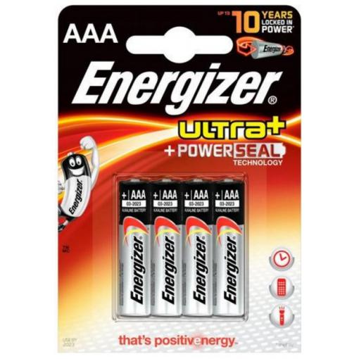Baterie Energizer Ultra+ AAA/R03, Blistr(4)