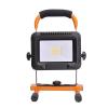 Solight LED reflektor 20W, přenosný, nabíjecí, 1600lm, oranžovo-černý - WM-20W-DE