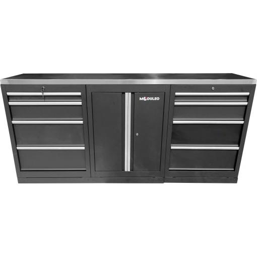 KS Tools 866.6050 Systém dílenských skříní (š x v x h) 2040 x 1890 x 500 mm černá