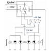 Přerušovač blinkrů EP27, 12 V DC, 0,24–240 W