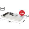 KS Tools 150.9598 Nerezová záchytná vana 9 litru, velmi plochá