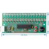 VU metr 2×16 LED h_m480b, 8–12 V DC