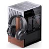 Jonsbo mini tower pouzdro, PC skříň, herní pouzdro stříbrná