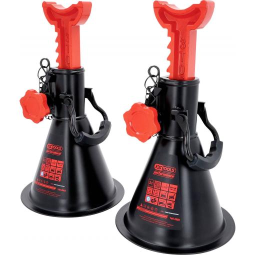 KS Tools podpěrka pod karoserii 3 t min./max.výška: 29 - 40 cm