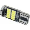 LED žárovka T10, 12 V DC, bílá, 26× LED4014