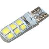 LED žárovka T10 12 V, bílá, 12× SMD2835, 160 lm