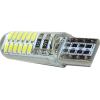 LED žárovka T10 12 V, 24× SMD3014, bílá
