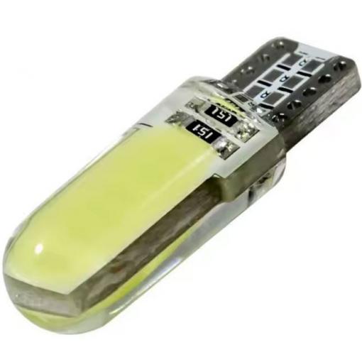 LED žárovka T10 12 V, 12× COB, bílá, 110 lm
